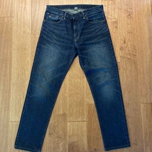 RRL slim straight jeans